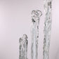 Ijs Vloerlamp Excalibur Design by Ettore Gino Poli gemaakt in Murano detail gals