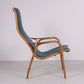 Vintage Lamino Easy Chair by Yngve Ekström for Swedese zijkant