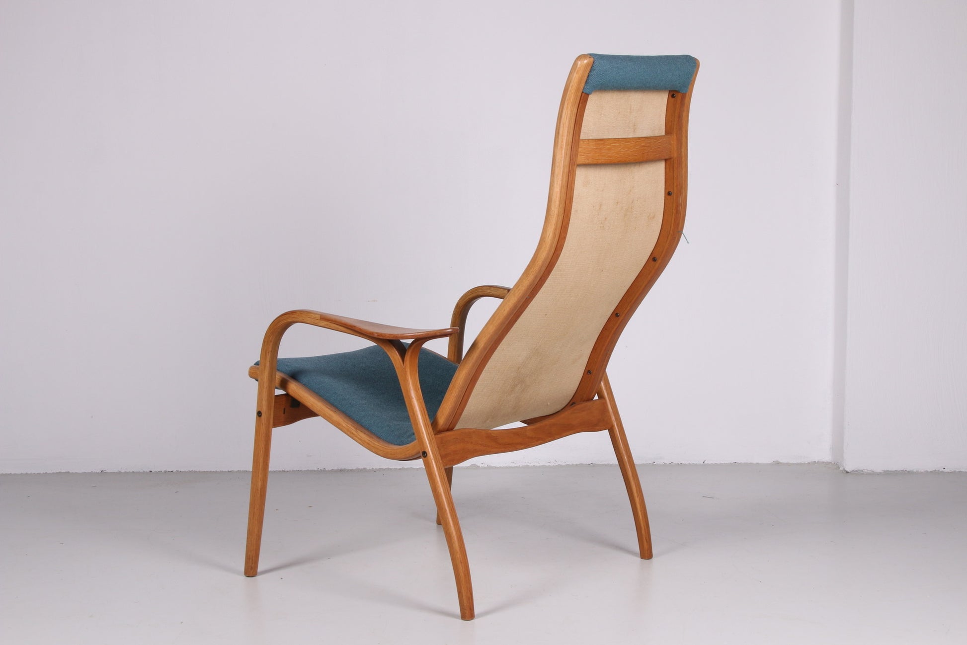 Vintage Lamino Easy Chair by Yngve Ekström for Swedese achterkant schuin