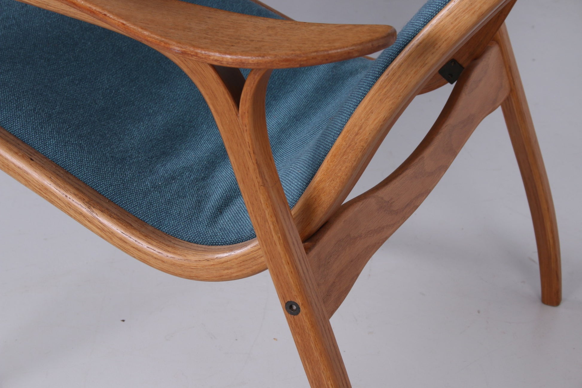 Vintage Lamino Easy Chair by Yngve Ekström for Swedese detail armleuning