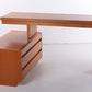 Verstelbaar bureau Design van Moser licht houten