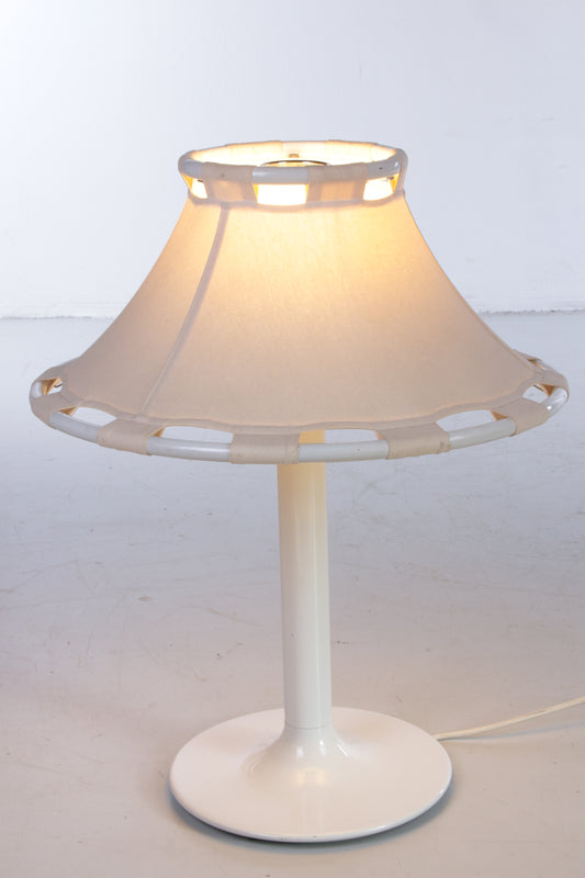 Scandinavian white table lamp Anna Ehrner, 1970s