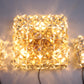 Large Gold-Plated & Crystal Glass Flush Mount Light from Kinkeldey, 1970s voorkant licht aan
