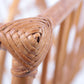 Bohemien style Bamboe magazijnrek detail bamboe rand boven
