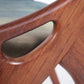 Mooie Set van 4 stoelen van Arne Hovmand Olsen voor Mogens kold jaren60 detail armleuning zijkant