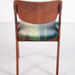 Mooie Set van 4 stoelen van Arne Hovmand Olsen voor Mogens kold jaren60 achterkant