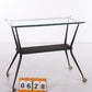 Nice Italian side table or serving trolley by Rama Torino Italy, 1950s