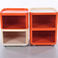 Kartell set of cabinets design by Anna Castelli Ferrieri made by Kartell italy
