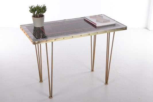 Vintage Plant table or Side table with tile mosaic, 1960s.