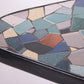 Vintage coffee table with mosaic top 1960s.