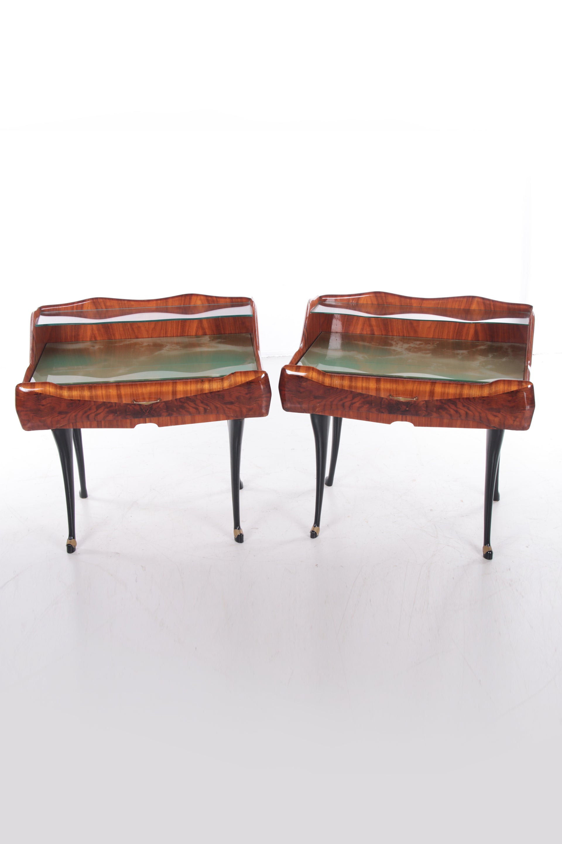 Mid-Century Modern Nightstands by Paolo Buffa, Italy, 1950s
