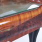 Mid-Century Moderne set Nachtkastjes van Paolo Buffa italie jaren 50 detail lade voorkant