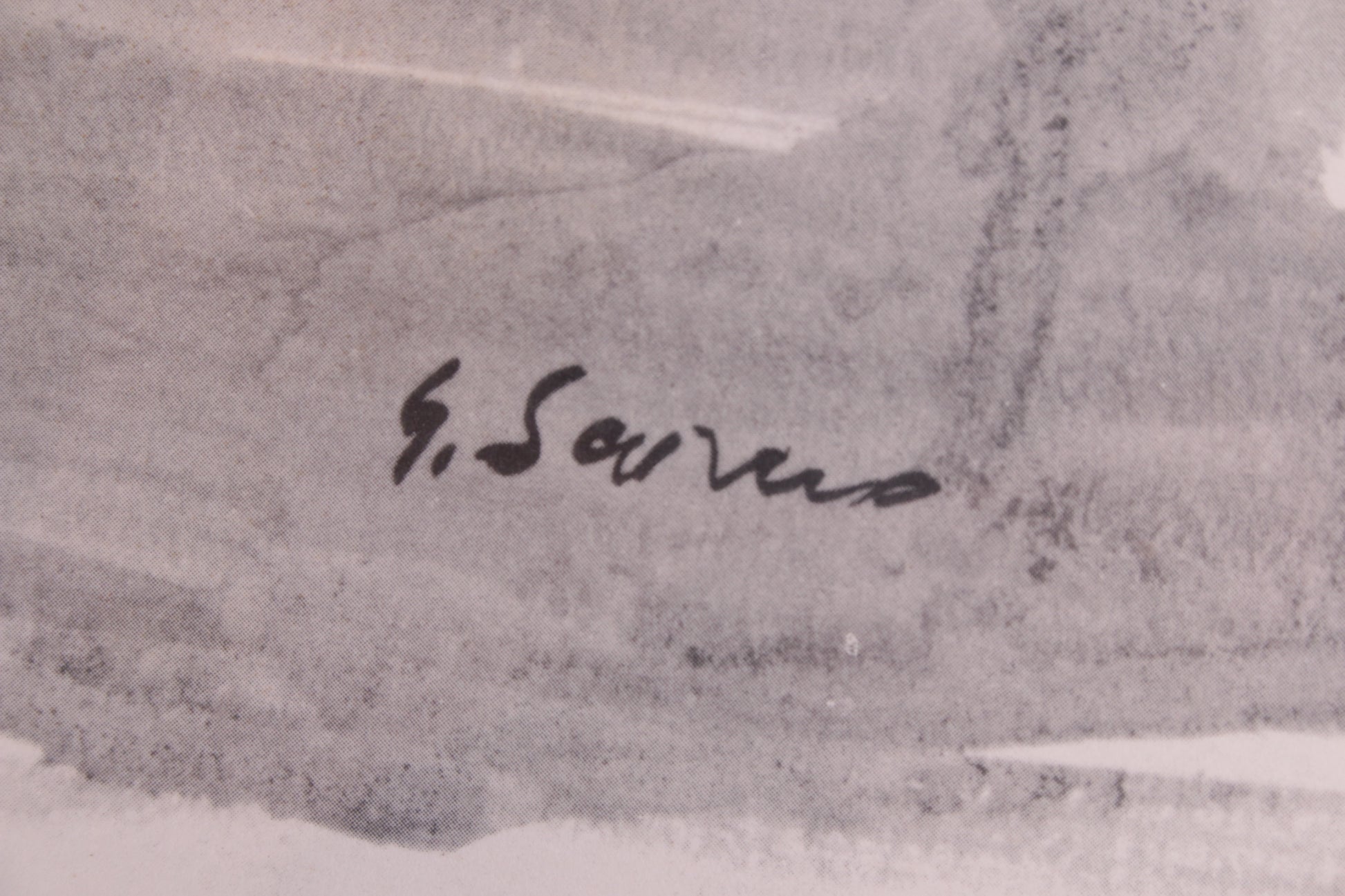 Tekening hand gemaakt naakte vrouw vrouw schets jaren 60 detail handtekening maker