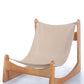 Vintage Relaxstoel van Carl Straub gemaakt van eikenhout,1970