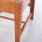 Houten Relaxstoel gemaakt in Nederland rond de jaren 50/60 detail poot