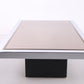 Silver Mirror Glass Coffee Table From Belgo Chrom Dewulf Selection, 1970s
