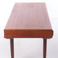Deense modernistische teak salontafel gemaakt door Dyrlund, jaren 60 zijkant