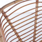 Vintage Bamboe Design stoel jaren60 Dirk van Sliedrecht Style,Set van 3 detail rugleuning