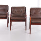 J M Birking & Co Copenhagen lounge chair, 1960s Set of three.