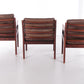 J M Birking & Co Copenhagen lounge chair, 1960s Set of three.