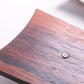 Set Pallisander houten Wandlampen detail hout