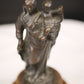 19é Vlaamse Bronzen Mariabeeld met kind voorkant