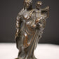 19é Vlaamse Bronzen Mariabeeld met kind voorkant