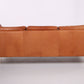 Vintage Danish design sofa from Mogens Hansen with cognac colored high quality leather