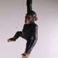 Hangende aap gemaakt om ergens aan te hangen zijkant