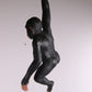 Hangende aap gemaakt om ergens aan te hangen achterkant