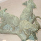 Bronzen Olifanten Tafel 70 jaren bovenkant
