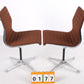 Set of 4 Aluminium chairs model ea 106 Charles & Ray Eames