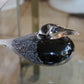 Murano Vogel Eend handgemaakt 60 jaren zijkant