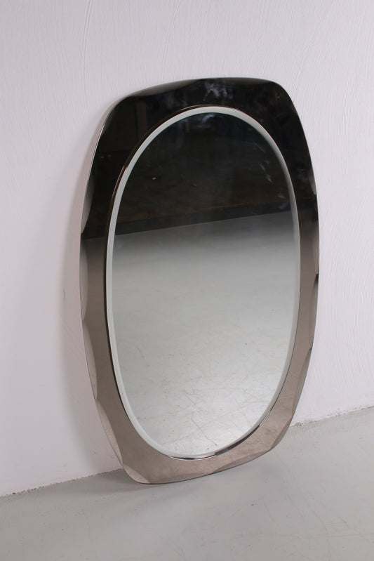 Italiaanse grote spiegel facet gesneden jaren60 voorkant schuin