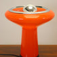 Italiaanse tafellamp gekleurd glas 1960