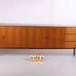 Years 60 Beautiful Long Sideboard with cabinet and drawers 250 cm long