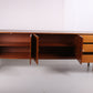Years 60 Beautiful Long Sideboard with cabinet and drawers 250 cm long