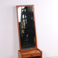 Teak houten Gang set spiegel met zwevend ladenkastje jaren60 voorkant