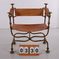 Italiaans stoel gemaakt in 1940 door Iron Savonarola Dante voorkant