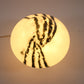 Tafellampje murano mushroom bovenkant