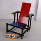 Rood-Blauwe Rietveldstoel Replica