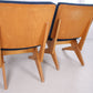 Set FB18 Scissor fauteuil ontworpen door Jan van Grunsven voor Pastoe, jaren 50 achterkant