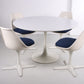 Set tafel met 4 stoelen ontwerp van Maurice Burke gemaakt bij Arkana