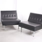 Mid Century 4 elementen sofa ontwerp van George Nelson gemaakt door Herman Miller stoelen los