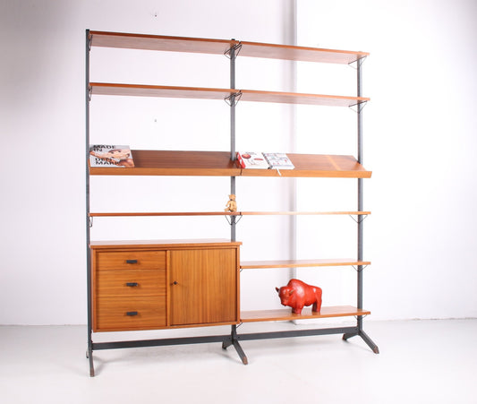 Olof Pira adjustable Wall unit or bookcase made in Sweden 1960s