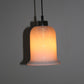 Witte melkglas hanglamp Opaline lamp