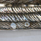 Spaanse zilveren Fazanten tafelstukken (zilvergehalte 750) detail onderkant veren